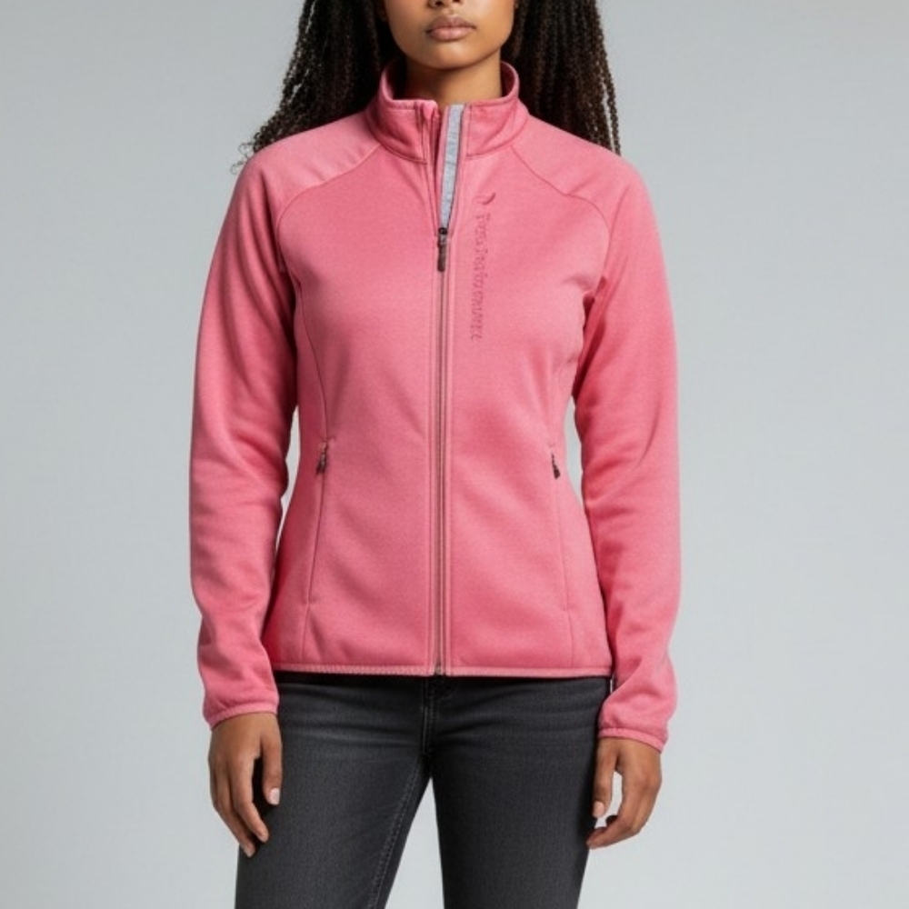 Peak Performance Rider Zip Up Jacket, Pink